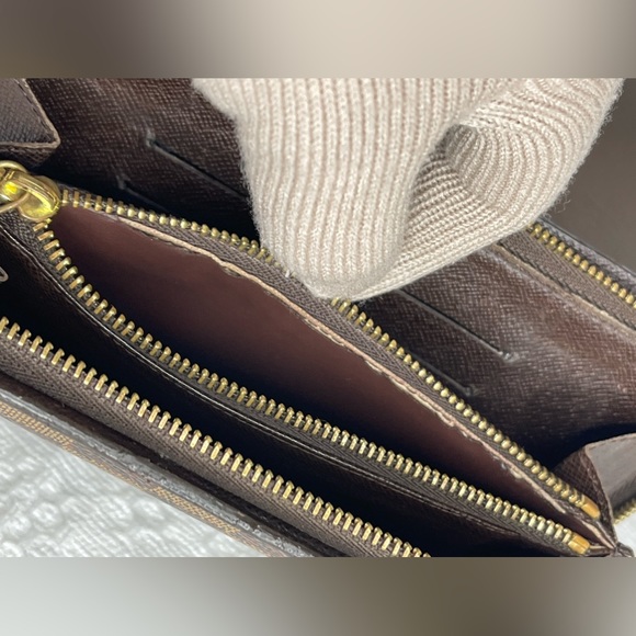 Louis Vuitton Damier Ebene zippy wallet vintage - Picture 15 of 17